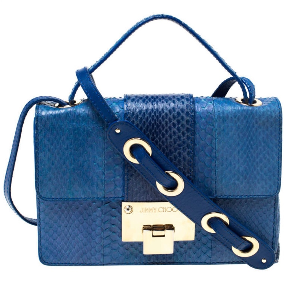 Jimmy Choo Blue Crossbody Bag